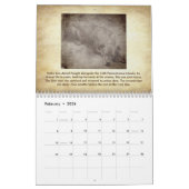 Calendrier Chiens célèbres dans l'histoire avec des faits Cal (Feb 2026)