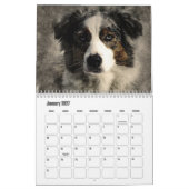 Calendrier Chiens d'art abstrait 2 (Jan 2027)