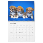Calendrier Chiens de Corgi adorables 2026 (Mar 2027)