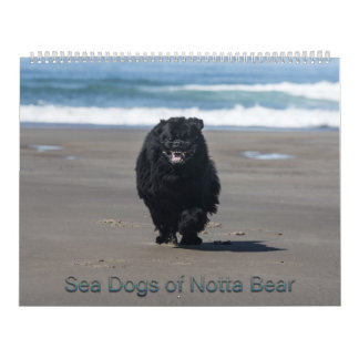 Calendrier Chiens de mer de Notta Bear