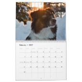 Calendrier Chiens de neige (Feb 2027)