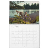 Calendrier Chiens d'eau (Mar 2026)