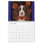 CALENDRIER CHIENS D'HALLOWEEN (Mar 2027)