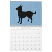Calendrier Chiens d'ombre (Mar 2026)