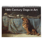 Calendrier Chiens du XIXe siècle en art (Protection)