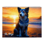 Calendrier Chiens IA | Chiens et chiots mignons (Protection)
