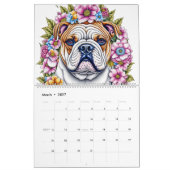 Calendrier Chiens IA | Chiens et chiots mignons (Mar 2027)