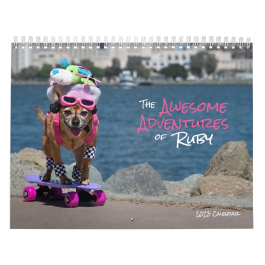Calendrier Chiens - Les aventures stupéfiantes de Ruby - 2023 (Protection)