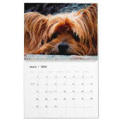 Calendrier Chiens mignons (Mar 2026)