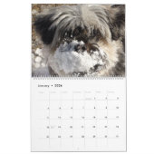 Calendrier Chiens mignons (Jan 2026)