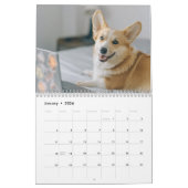 Calendrier Chiens mignons 2024 (Jan 2026)