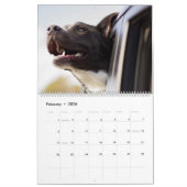 Calendrier Chiens puissants d'Active de chiens (Feb 2026)