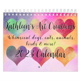 Calendrier Chiens Whimsical, Chats, Animaux, Birdie Petits