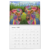 Calendrier Chiens Whimsy, Chats, Animaux, Oiseaux et plus 202 (Jan 2027)