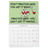 Calendrier Chiffres Stick Citations Inspirationnelles Netball (Mar 2027)