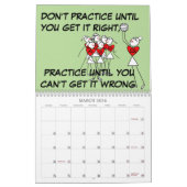 Calendrier Chiffres Stick Citations Inspirationnelles Netball (Mar 2026)