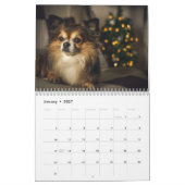 Calendrier Chihuahua 2025 (Jan 2027)