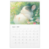 Calendrier Chinchillin' toute l'année 2025 (Mar 2027)