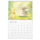 Calendrier Chinchillin' toute l'année 2025 (Feb 2027)