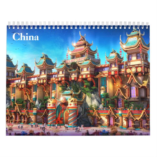 Calendrier Chine Chinois 2025 (Protection)