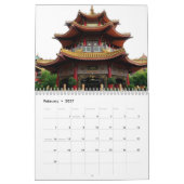 Calendrier Chine Chinois 2027 (Feb 2027)