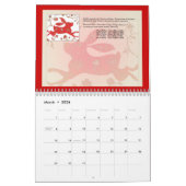 Calendrier chinois d'astrologie de la nouvelle (Mar 2026)