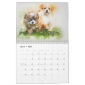 Calendrier Chiot 2025 (Mar 2027)