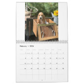 Calendrier Chiots 2019 d'olive et de trains (Feb 2026)