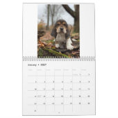 Calendrier Chiots de Basset hound (Jan 2027)