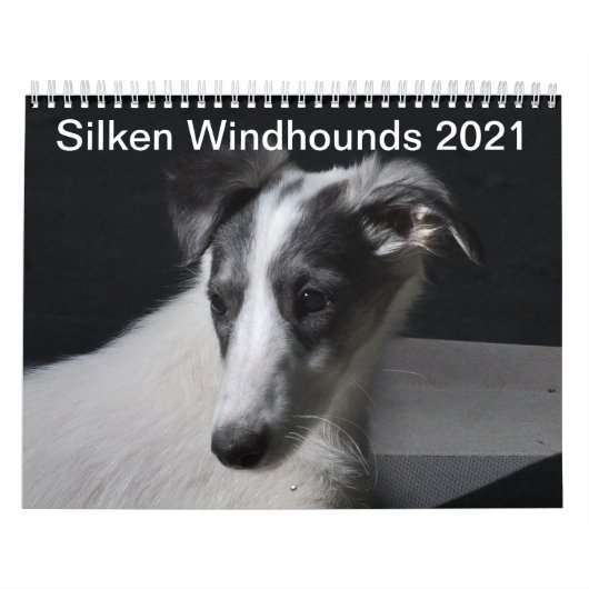 Calendrier Chiots de Silken Windhounds 2021 (Protection)