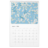 Calendrier Chiyogami Motif japonais 2026 (Mar 2026)