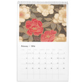 Calendrier Chiyogami Motif japonais 2026 (Feb 2026)