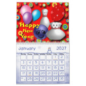 Calendrier Choisissez le bowling de date de début (Jan 2027)