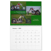 Calendrier Choppers à moto classique (Feb 2026)