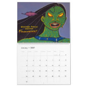 Calendrier Choses Bizarres (Jan 2027)