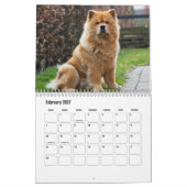 Calendrier Chow Chow Chien (Feb 2027)