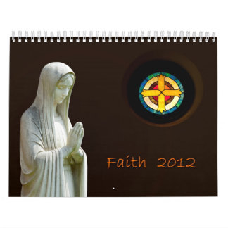 Calendrier chrétien 2012 de foi