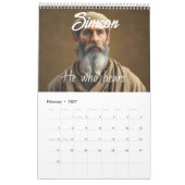 Calendrier chrétien du peuple de l'Alliance de Die (Feb 2027)