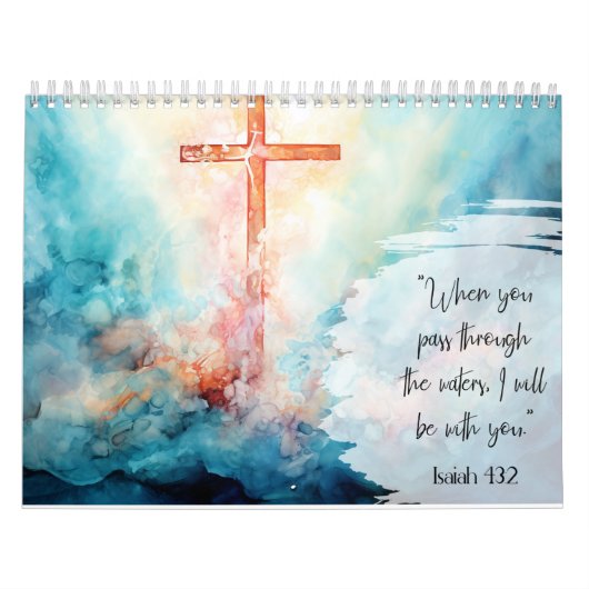 Calendrier chrétien Écriture biblique pour les chr (Protection)