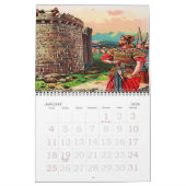 Calendrier chrétien vintage (Jan 2026)