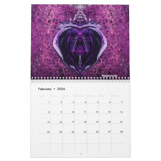 Calendrier Chrispyvision 2021 (Feb 2026)