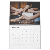 Calendrier Christian Inspirational 2026 Calendar (Mar 2026)