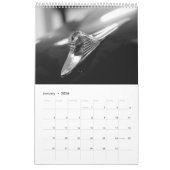 Calendrier Chrome Classique (A3 Moyen) (Jan 2026)