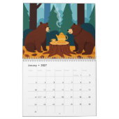 Calendrier Chrysanthème (Jan 2027)
