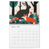 Calendrier Chrysanthème (Feb 2027)