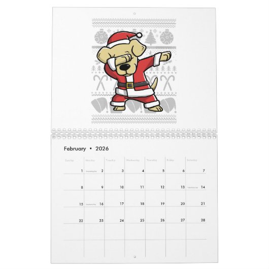 Calendrier Chubby Cheeks (Feb 2026)