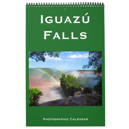 Calendrier chutes d'iguazú (Protection)