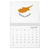 Calendrier Chypre (Jan 2027)