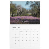 Calendrier Chypre Deux Page GrandCalendrier, Blanc (Feb 2027)