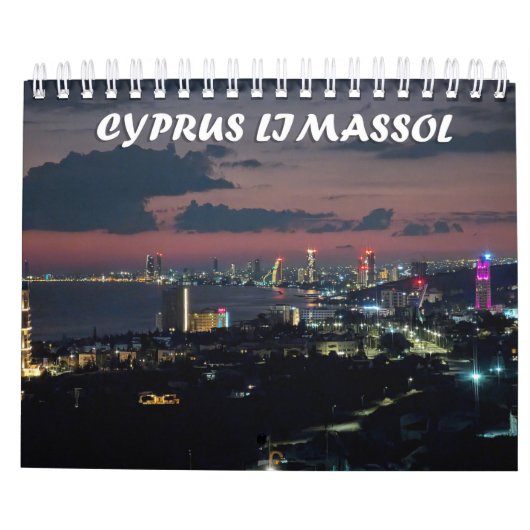 Calendrier Chypre Limassol (Dos)